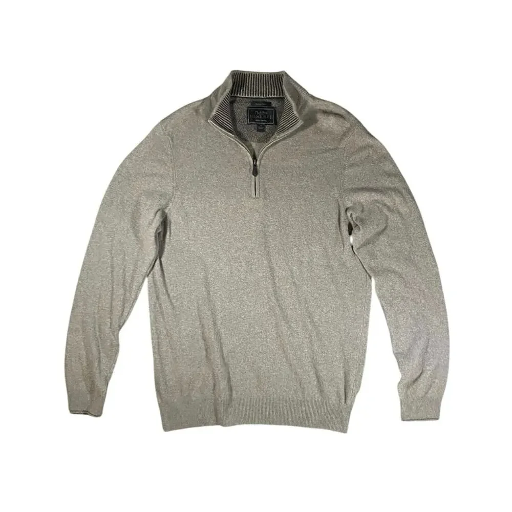 JOS A Bank Reserve Italian Yarn Knit Sweater - M